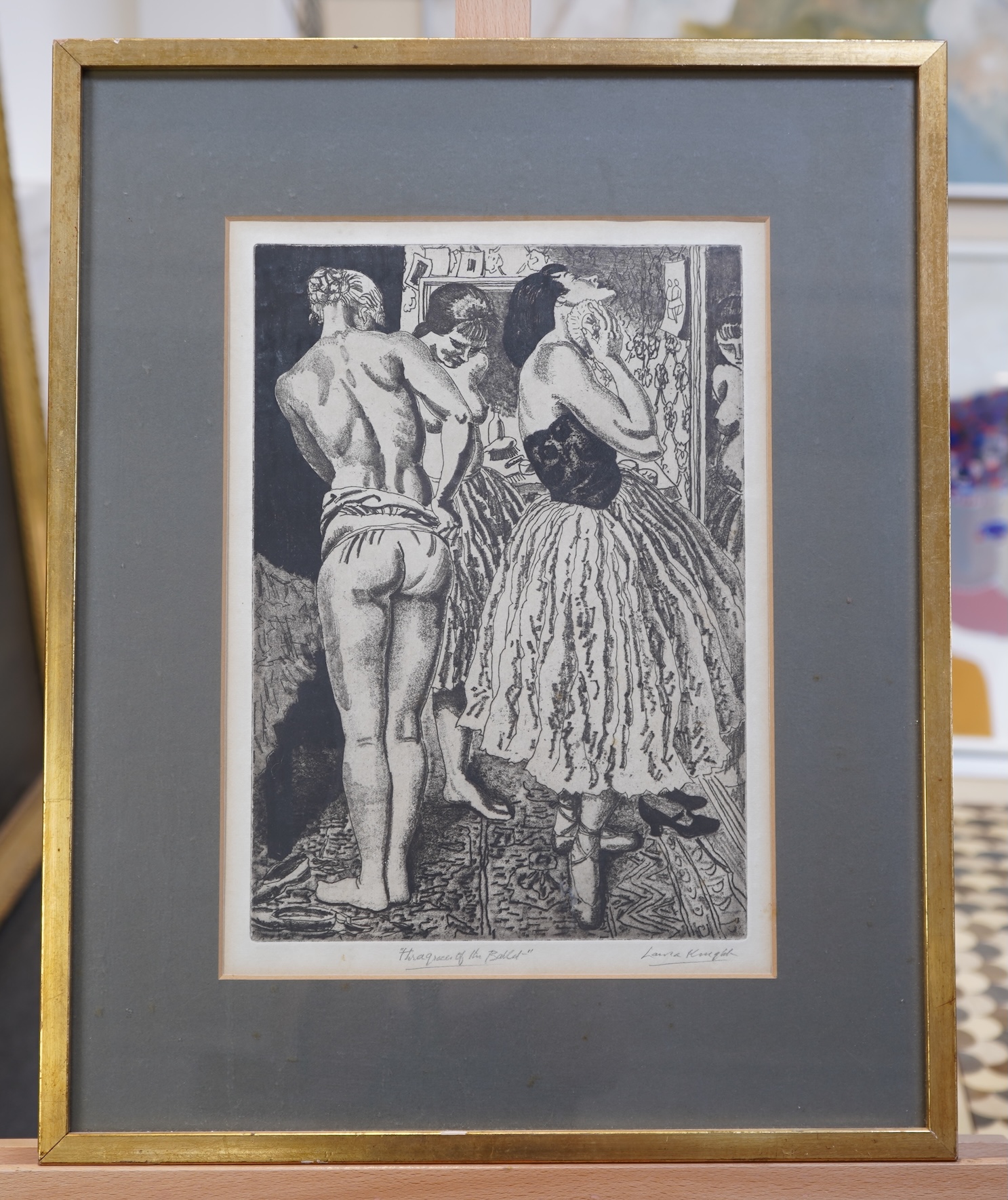 Dame Laura Knight DBE RA RWS, (1877-1970), 'The Three Graces of Ballet'